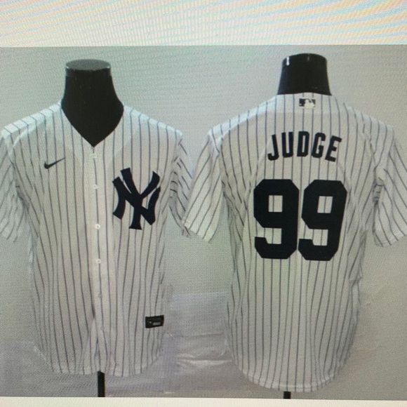 Aaron Judge White Stitched Jersey🤎